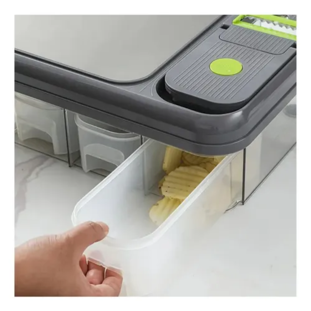 Miniatura 4 de Cortador De Verduras Mandolina 6 En 1